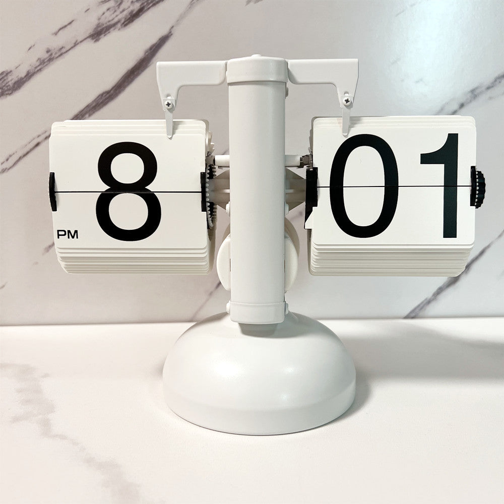 Vintage Auto Flip Clock | Retro Tischuhr