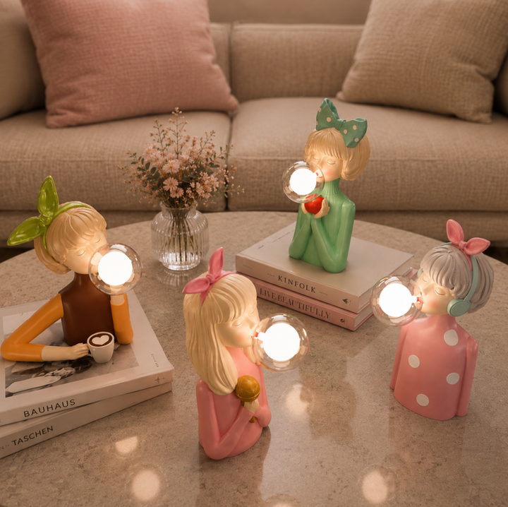 Bubble Girls Lampe – AVA, MIA, DAISY &amp; LILY