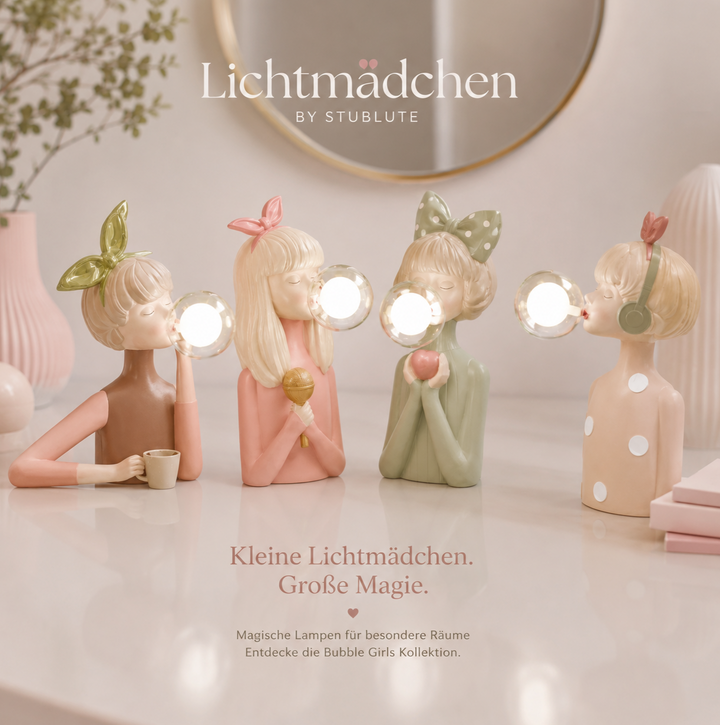 Bubble Girls Lampe – AVA, MIA, DAISY &amp; LILY