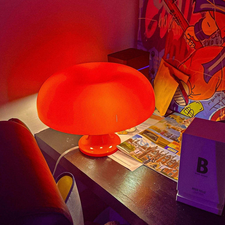 LumenLute™ | Vintage Pilzlampe